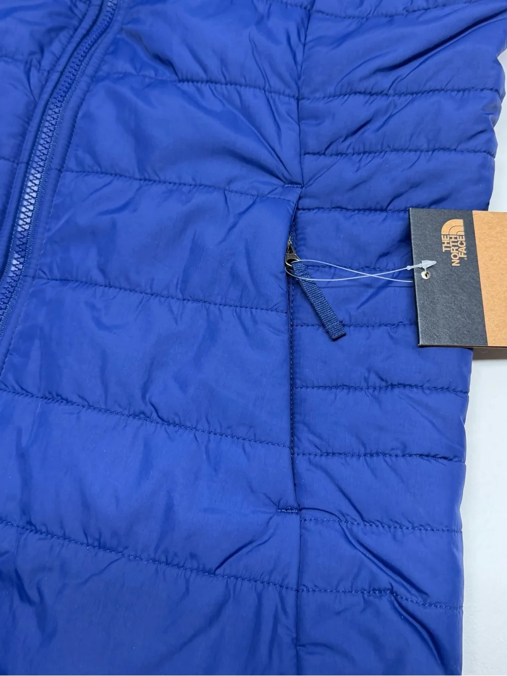 The North Face big girls Quilted Vest - Royal Blue size XL (18) NWT
